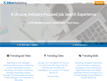 Tablet Screenshot of ihiremarketing.com